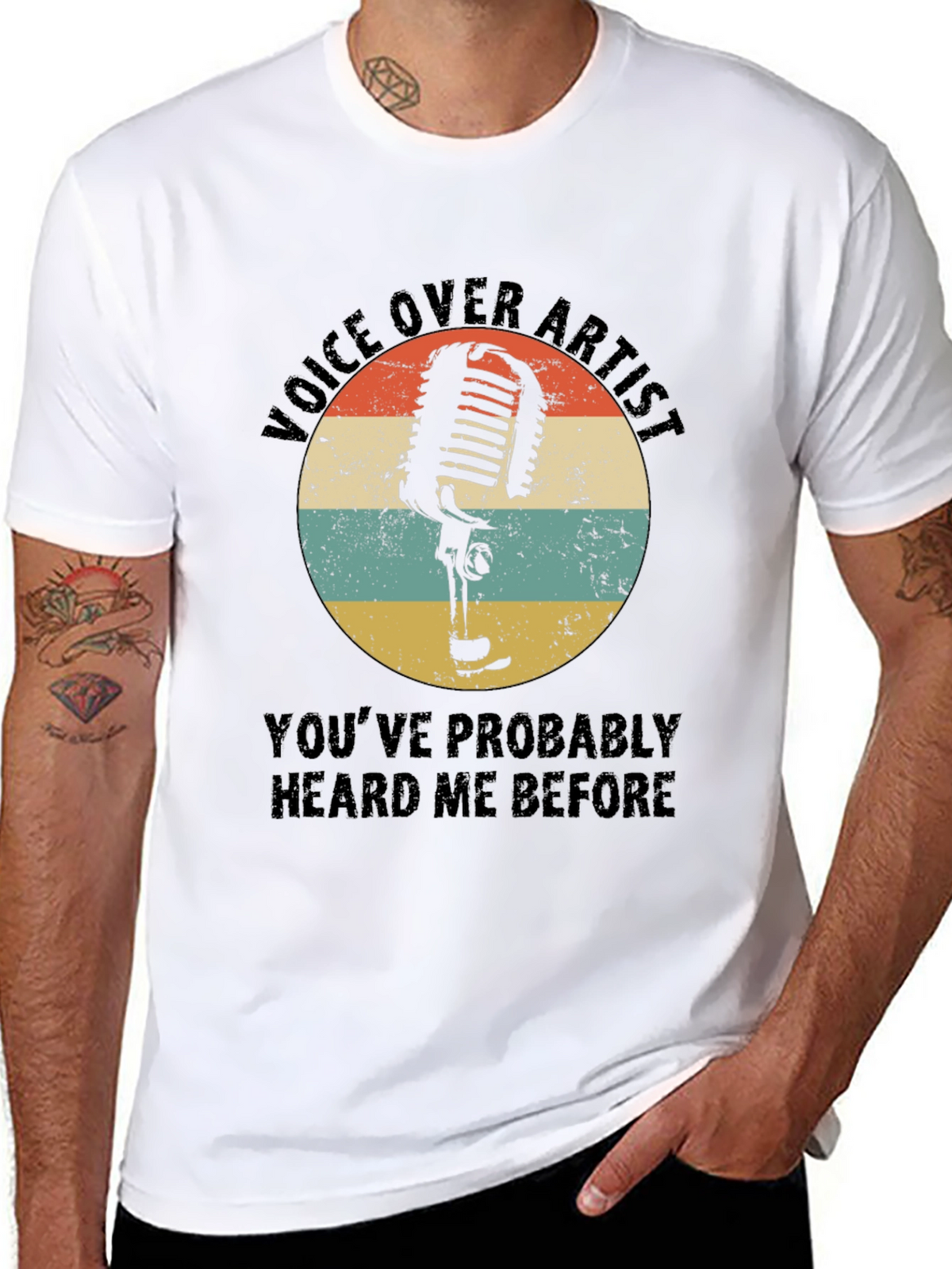 Voice Over Artist Graphic T-Shirt