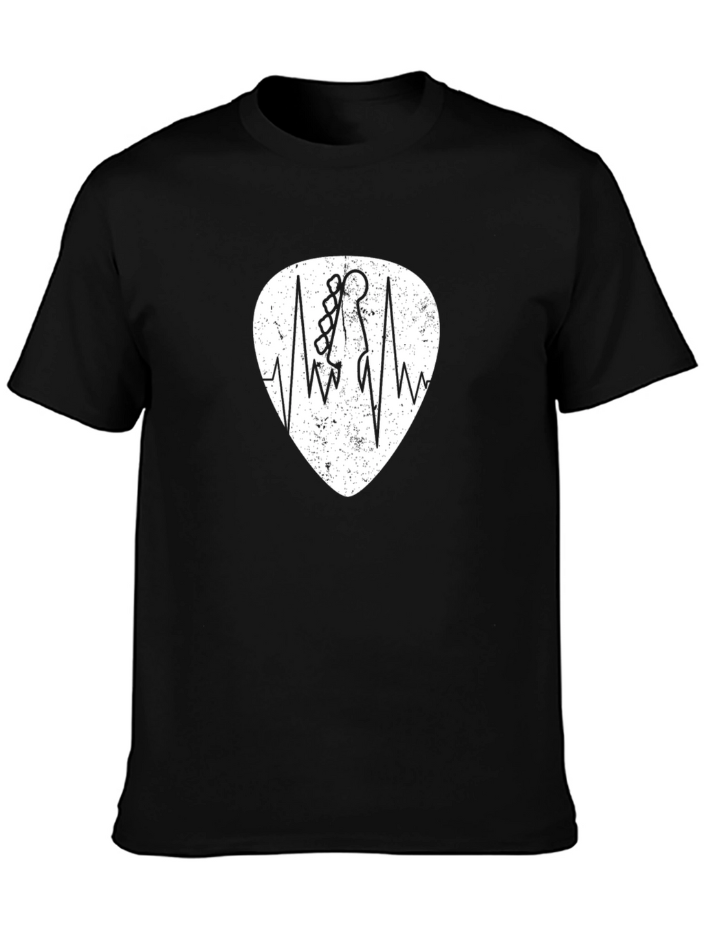 Guitar Heartbeat Graphic Tee