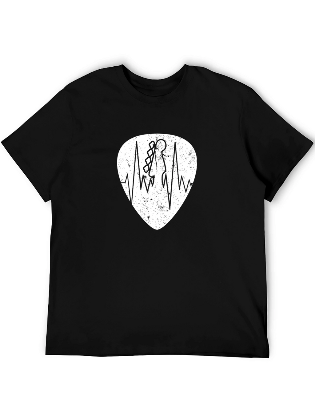 Guitar Heartbeat Graphic Tee