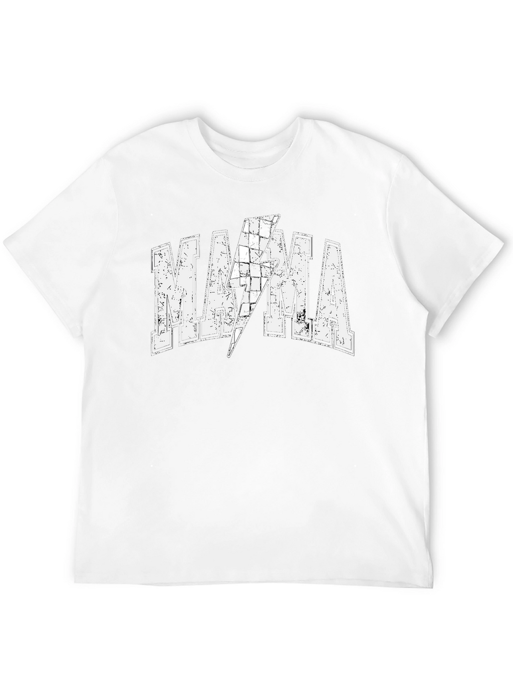 Mama Lightning Bolt Graphic Tee