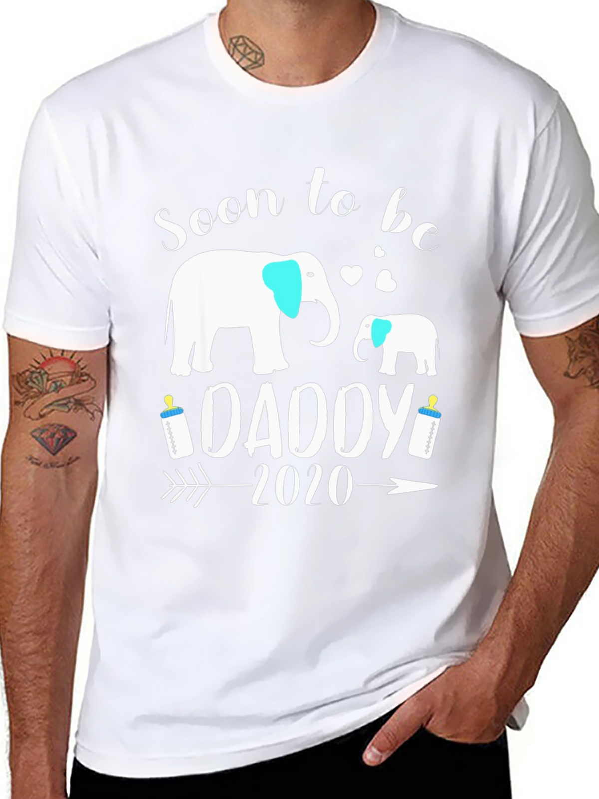 Soon to be Daddy 2020 Elephant T-Shirt
