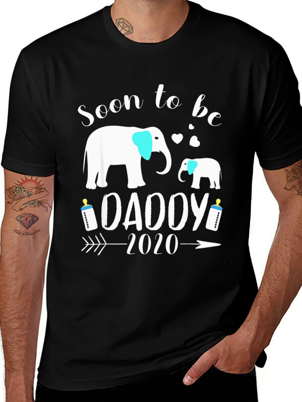 Soon to be Daddy 2020 Elephant T-Shirt