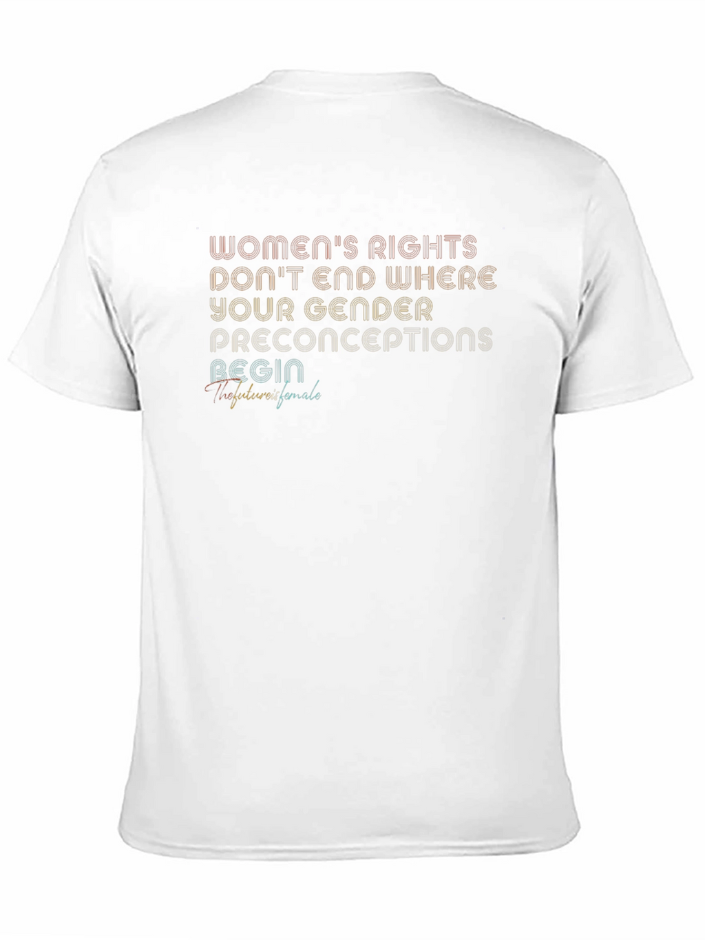 Womens Rights Graphic Tee - Unisex Black T-Shirt