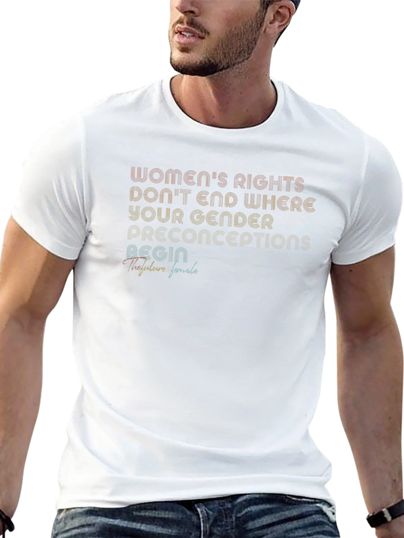 Womens Rights Graphic Tee - Unisex Black T-Shirt