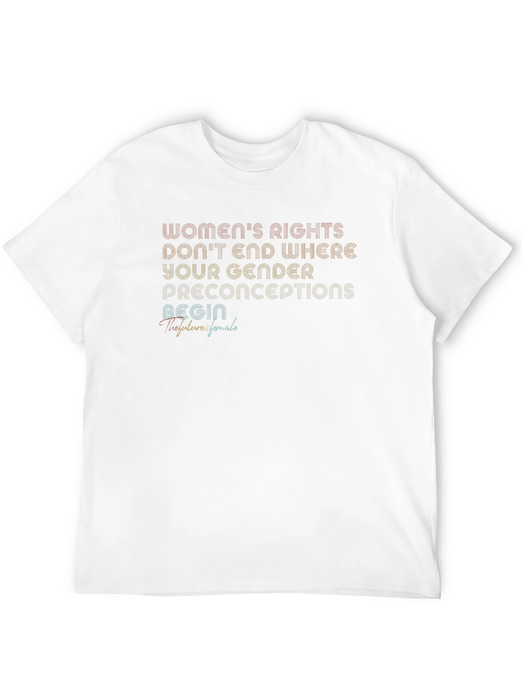 Womens Rights Graphic Tee - Unisex Black T-Shirt