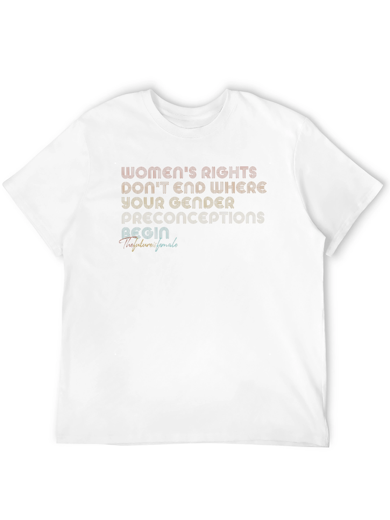 Womens Rights Graphic Tee - Unisex Black T-Shirt