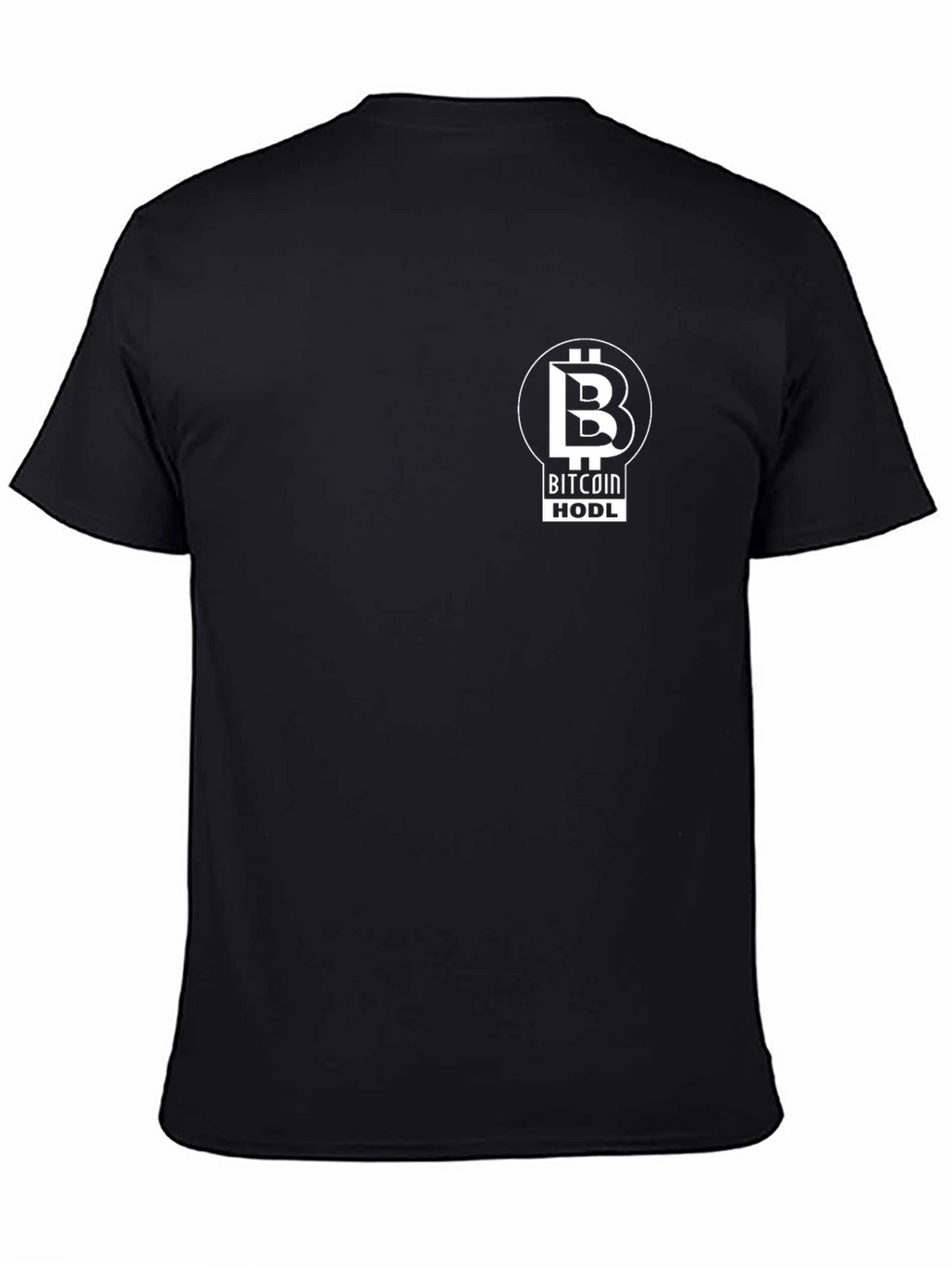 Bitcoin HODL Graphic Tee - Black