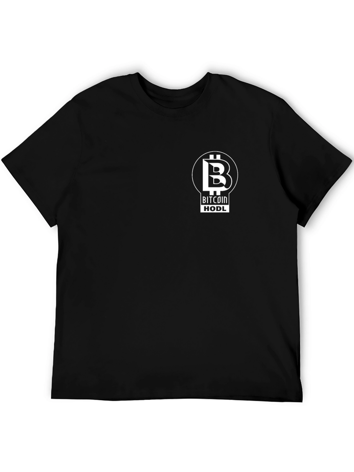 Bitcoin HODL Graphic Tee - Black