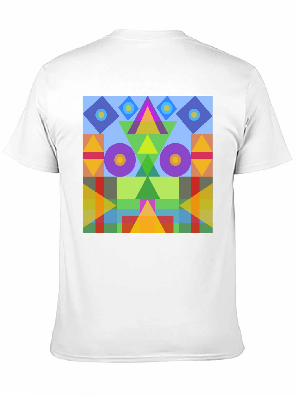 Abstract Geometric Colorful T-Shirt