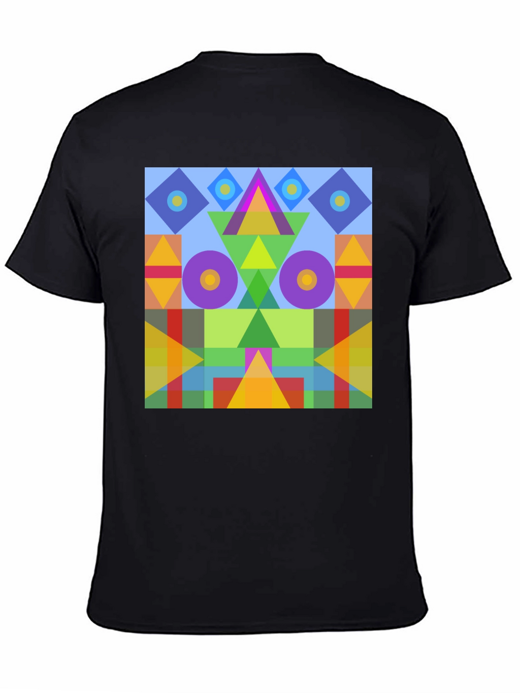 Abstract Geometric Colorful T-Shirt
