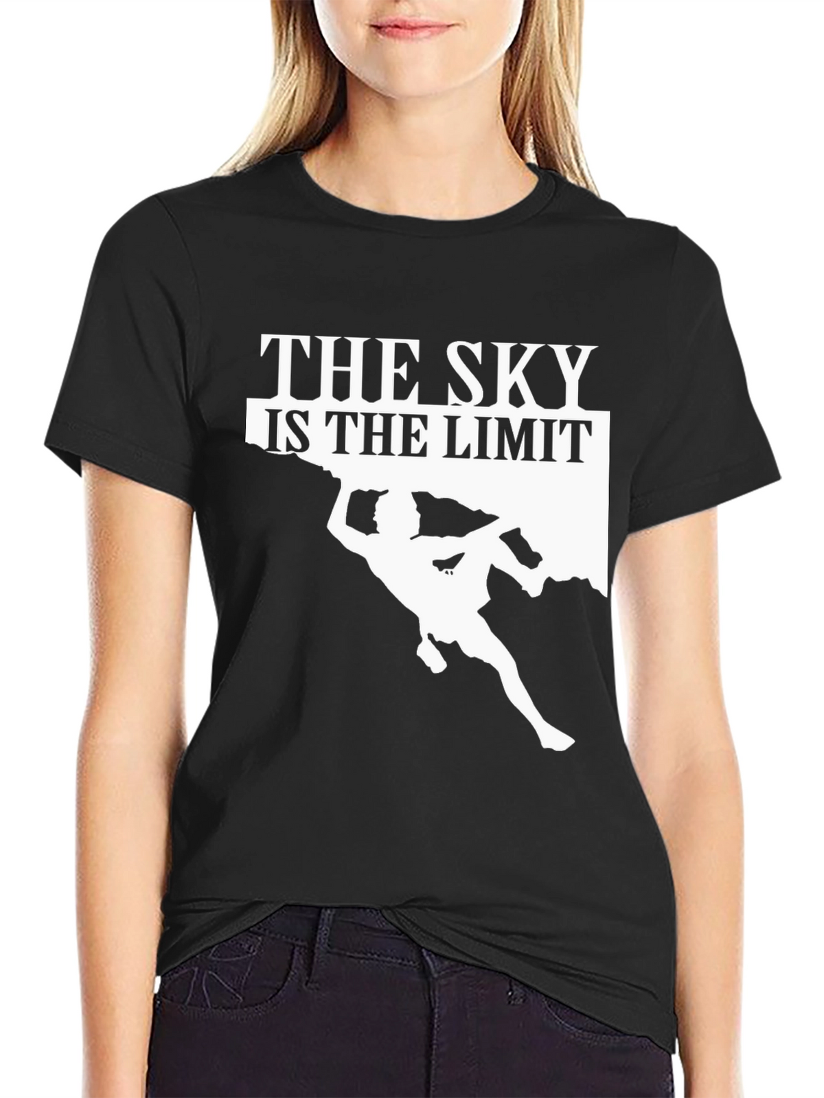 The Sky Is The Limit Climbing Graphic Tee
