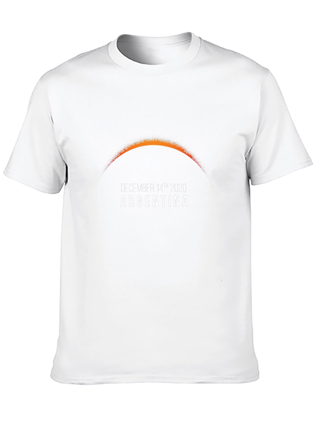 Argentina Eclipse 2020 Black T-Shirt