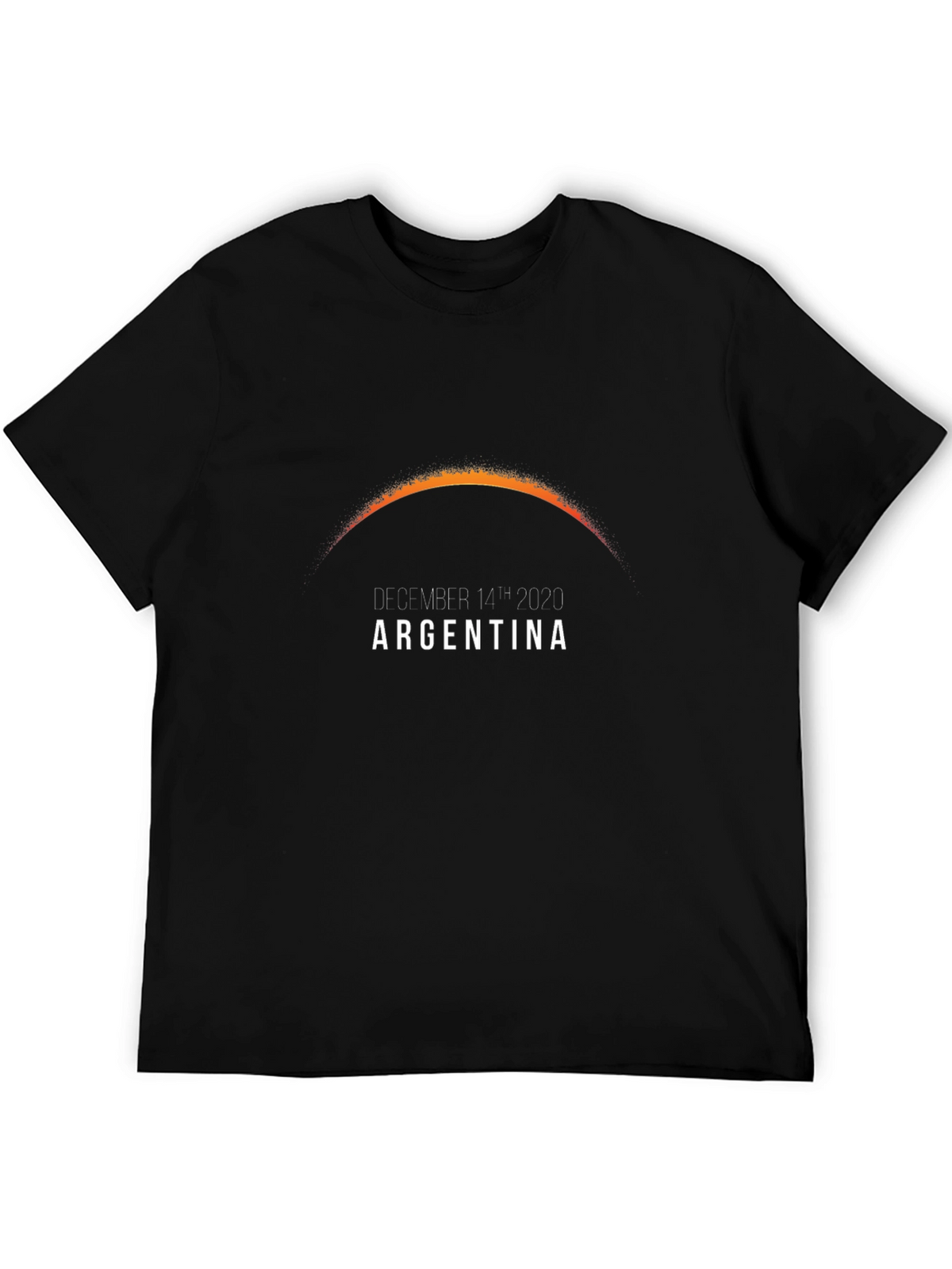 Argentina Eclipse 2020 Black T-Shirt