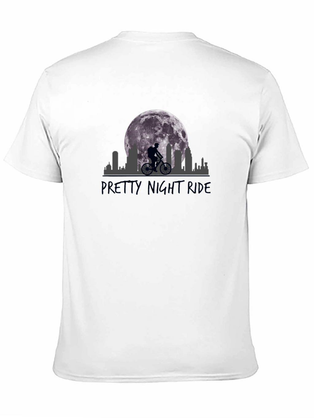 Pretty Night Ride Graphic Tee - Urban Cycling Shirt