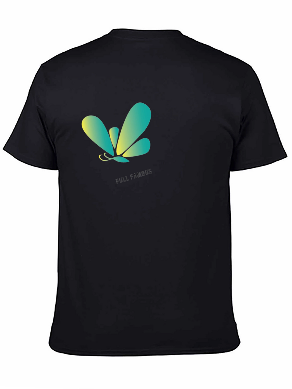 Butterfly Logo Black T-Shirt