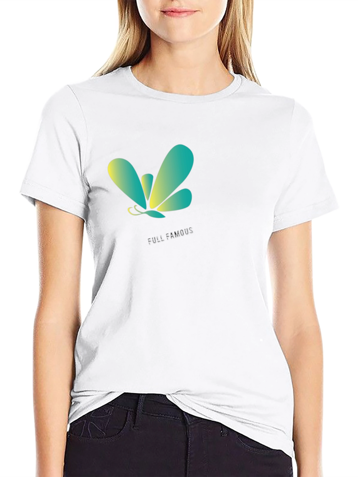 Butterfly Logo Black T-Shirt