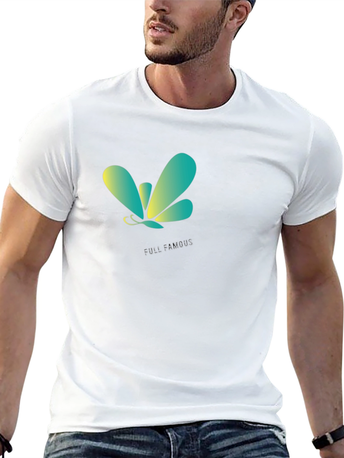 Butterfly Logo Black T-Shirt