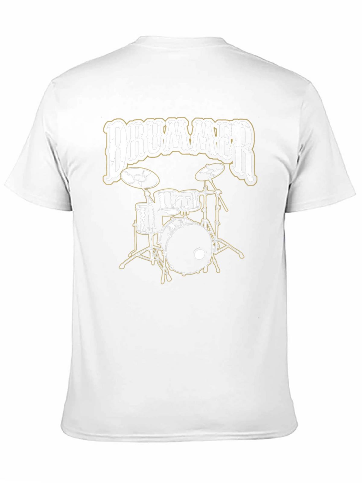 Drummer Graphic Tee - Music Lover T-Shirt