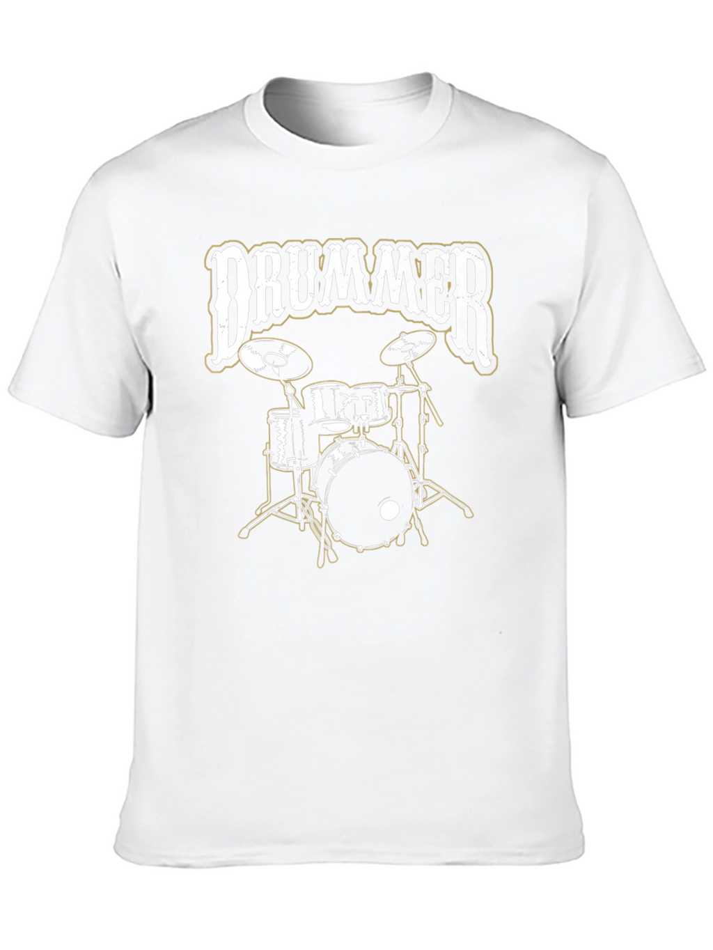 Drummer Graphic Tee - Music Lover T-Shirt