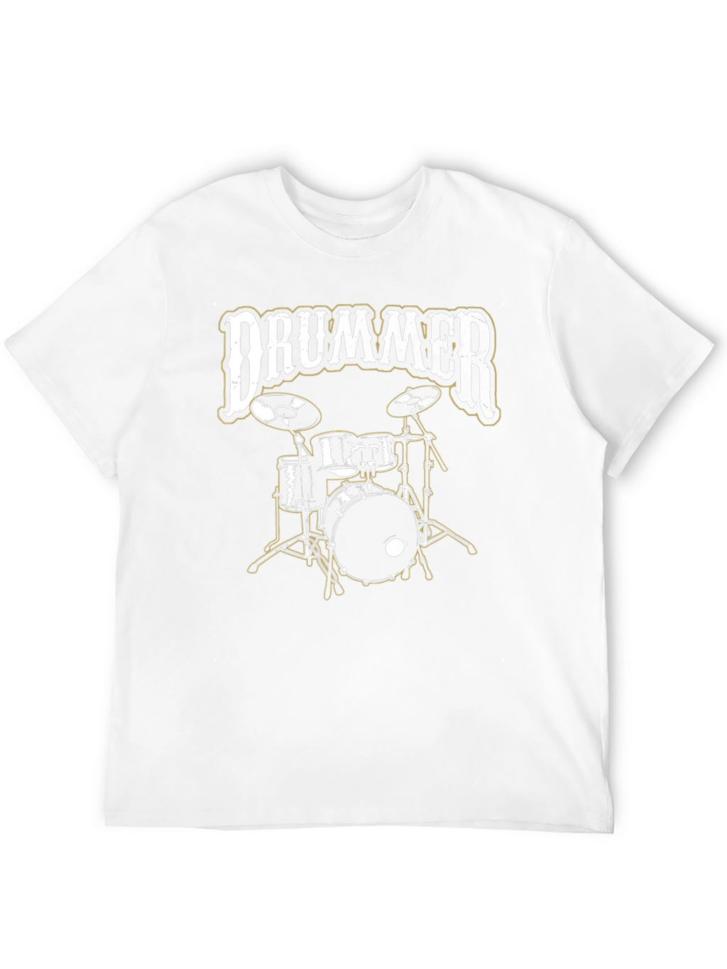 Drummer Graphic Tee - Music Lover T-Shirt