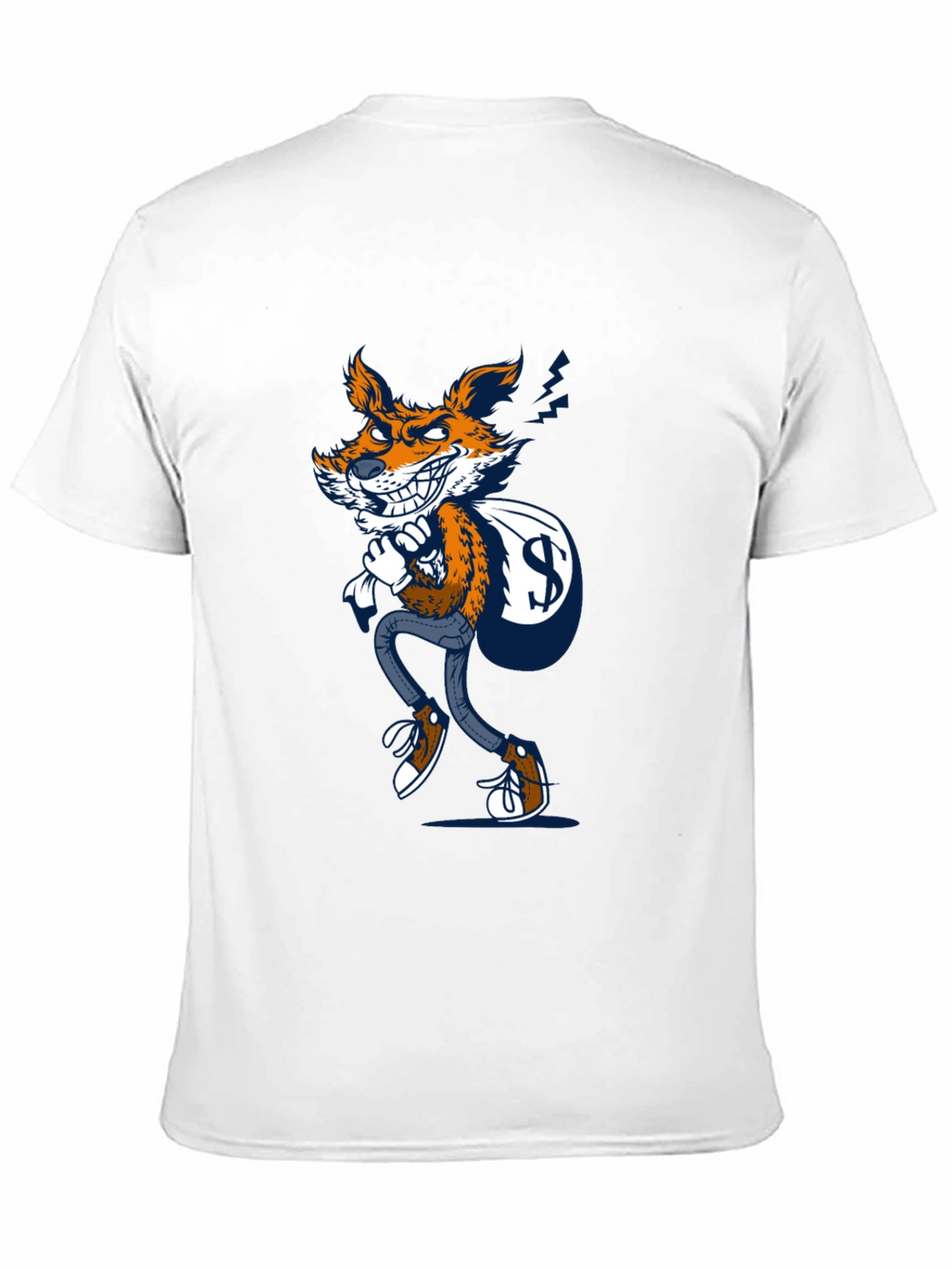 Fox Thief Graphic Tee - Mens Black T-Shirt