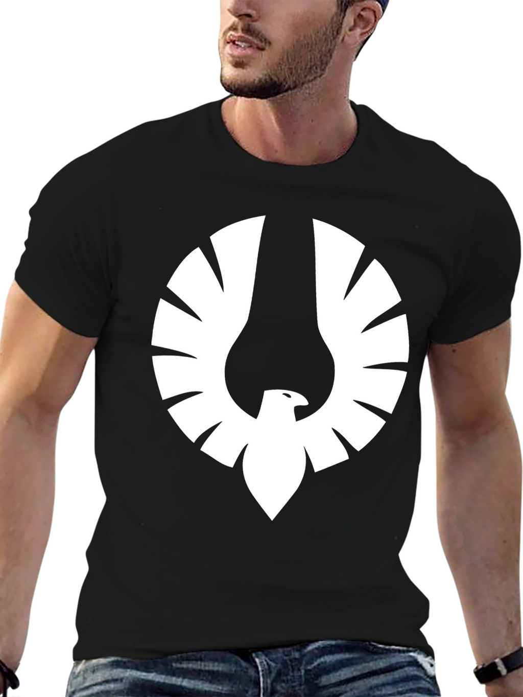 Phoenix Graphic T-Shirt - Black
