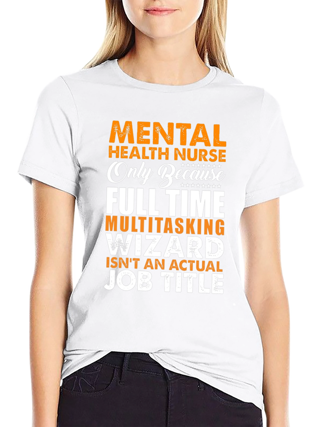 Mental Health Nurse Novelty Graphic Tee