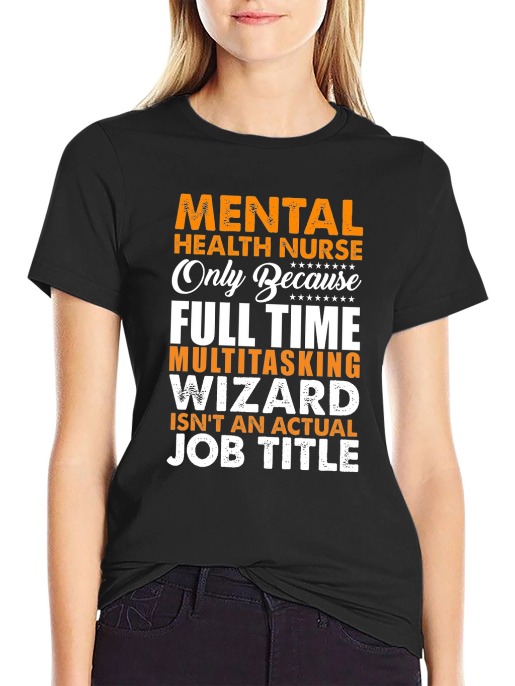 Mental Health Nurse Novelty Graphic Tee
