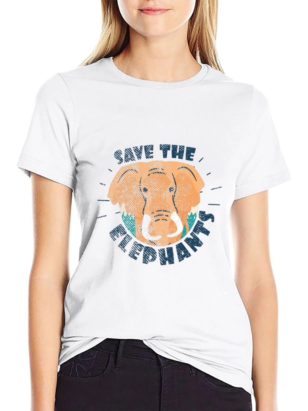 Save the Elephants Graphic Tee
