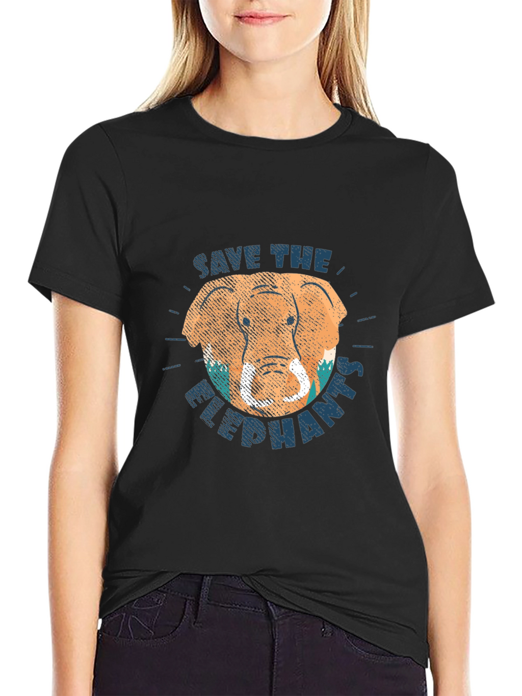 Save the Elephants Graphic Tee