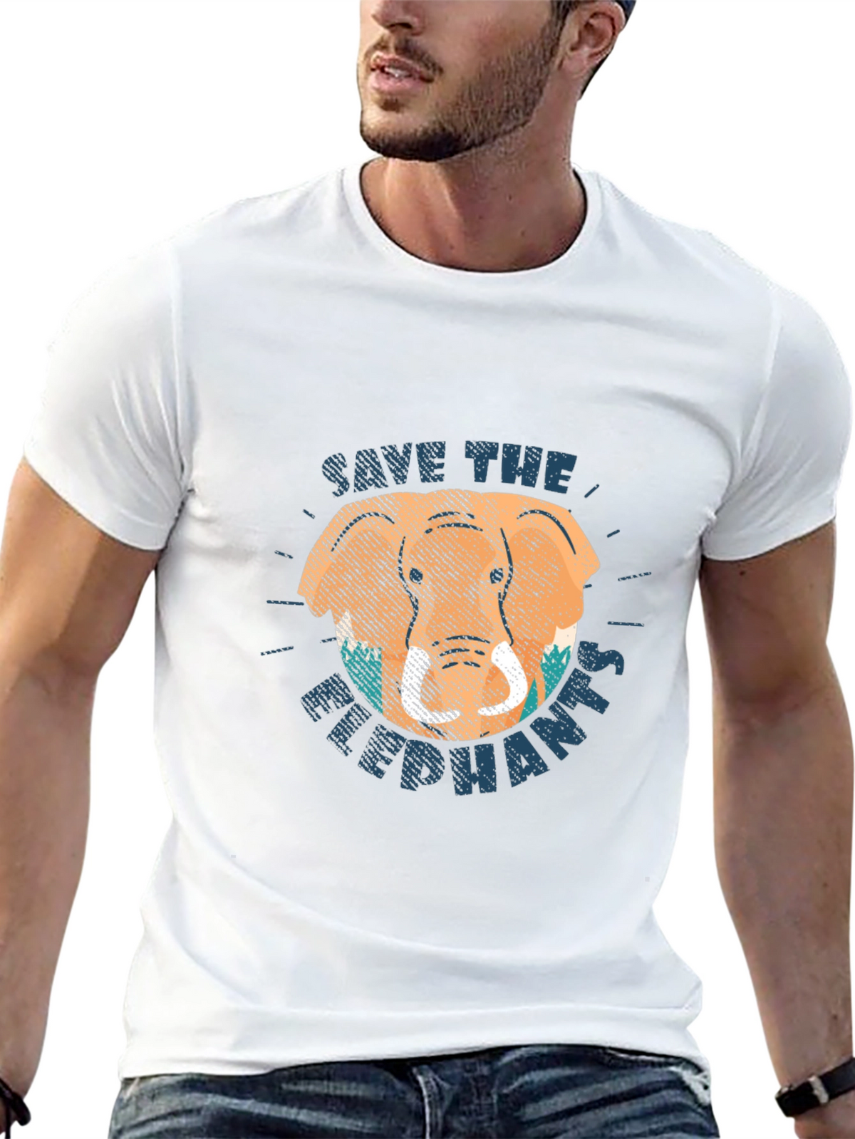 Save the Elephants Graphic Tee
