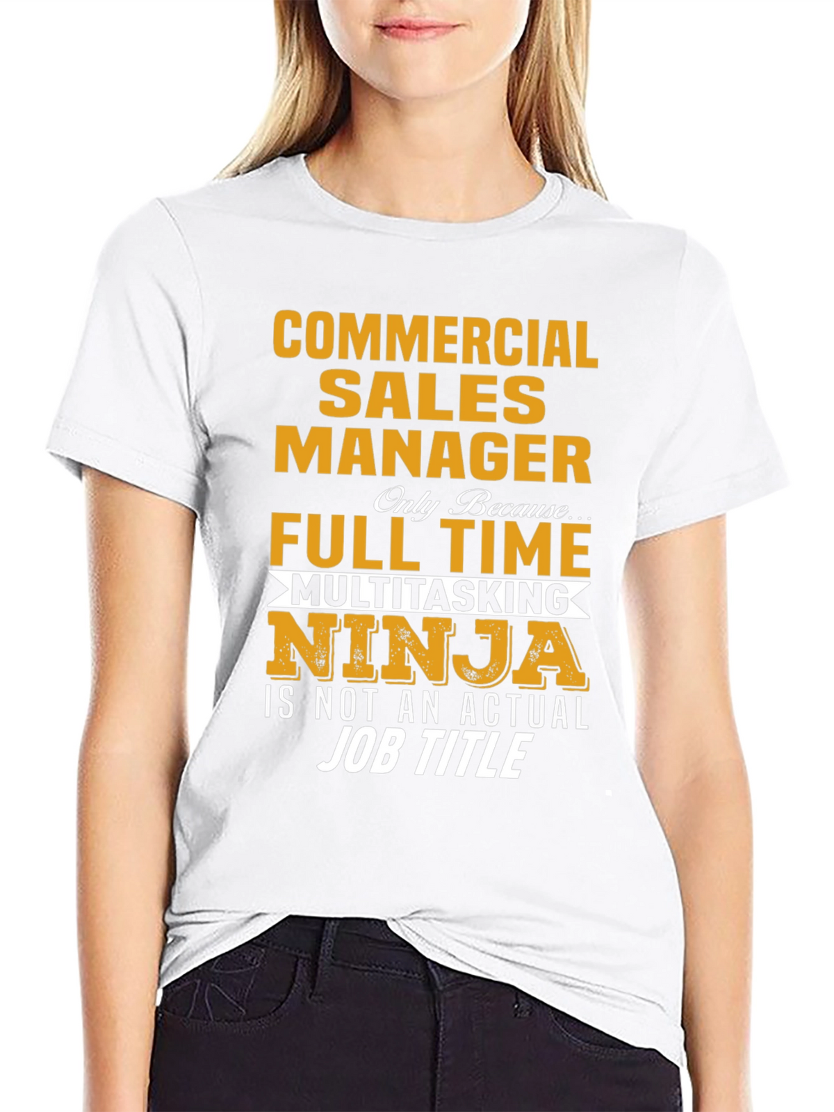 Commercial Sales Manager Ninja T-Shirt