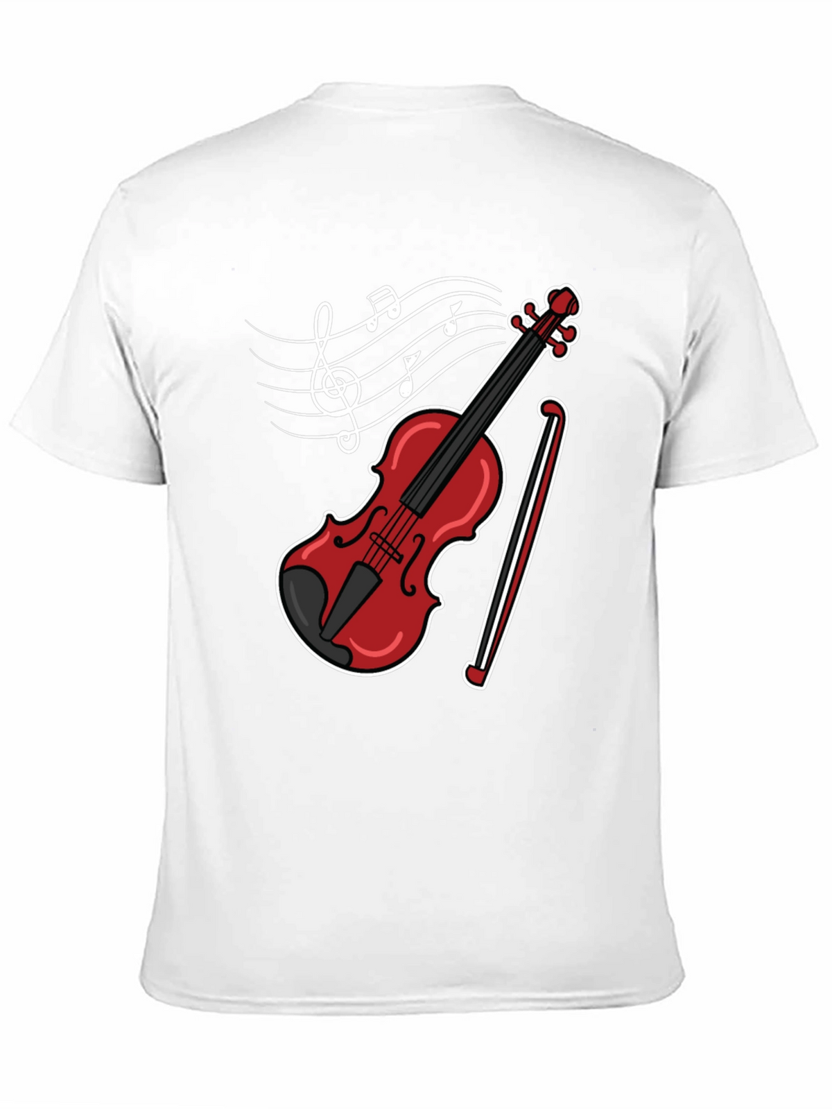 Musical Violin Graphic T-Shirt