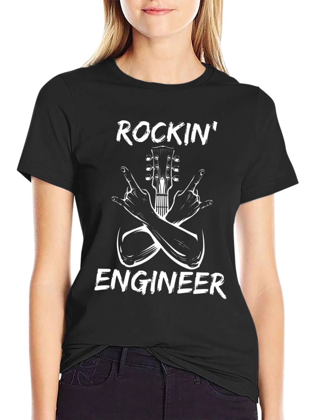 Rockin Engineer Graphic T-Shirt