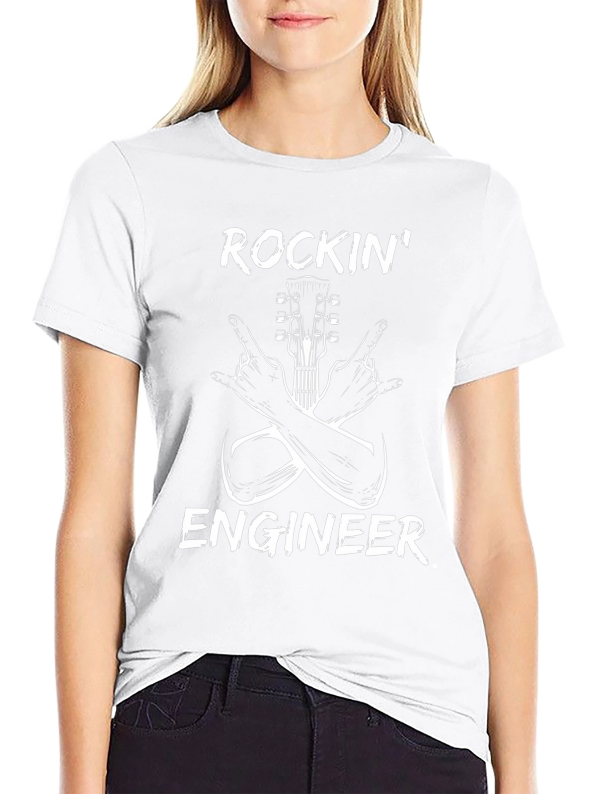 Rockin Engineer Graphic T-Shirt