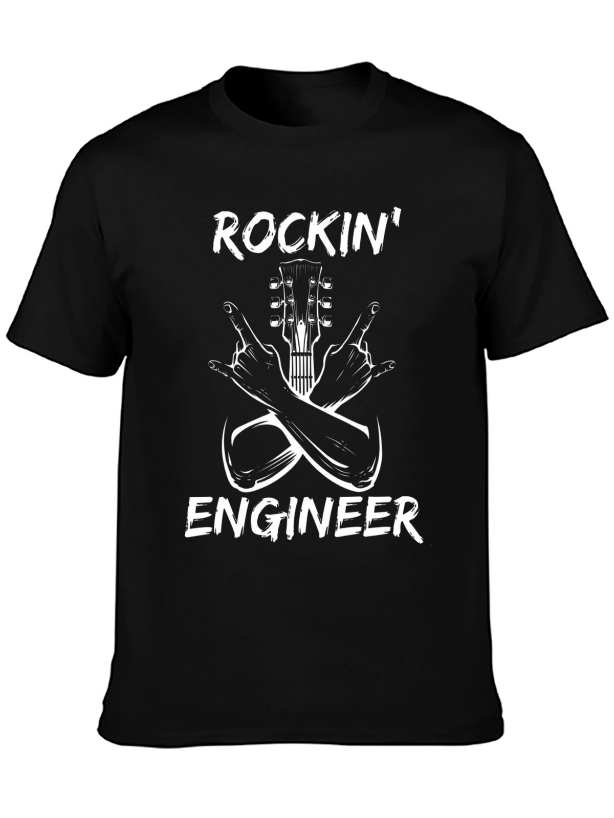 Rockin Engineer Graphic T-Shirt