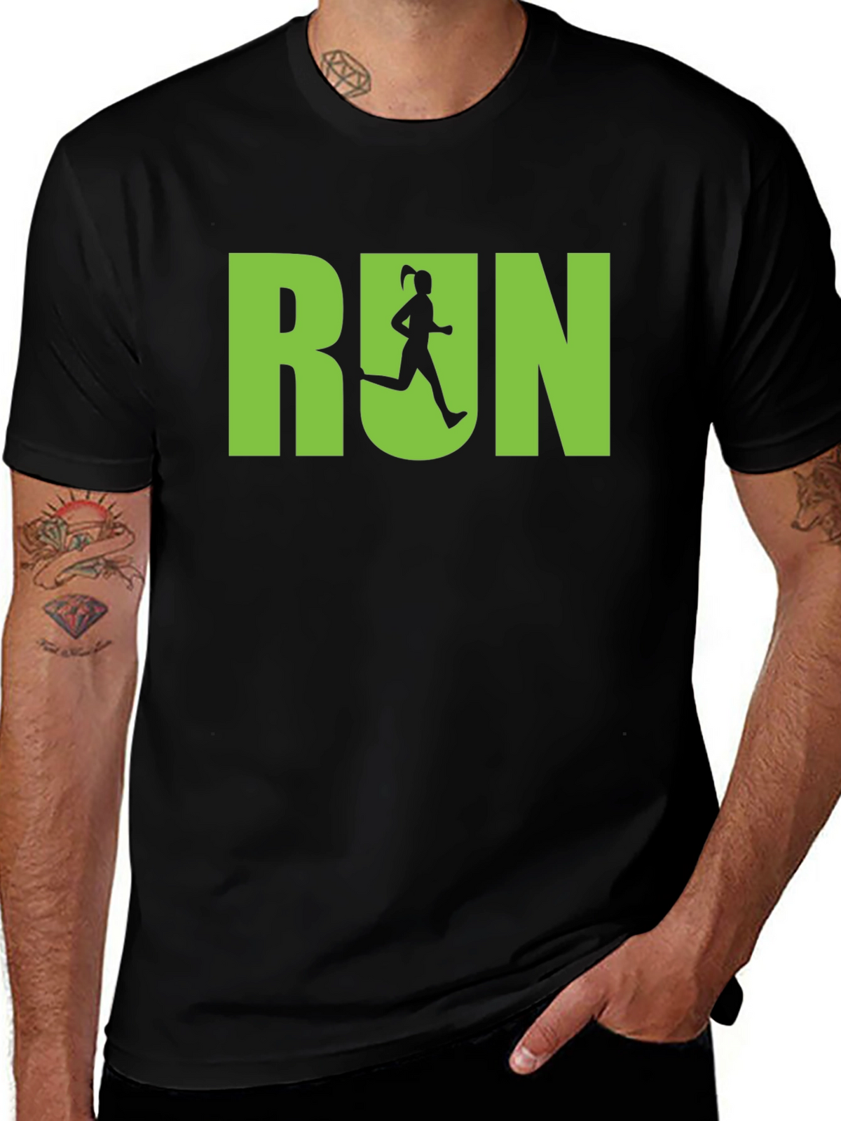 Run Graphic Tee - Womens Running Shirt