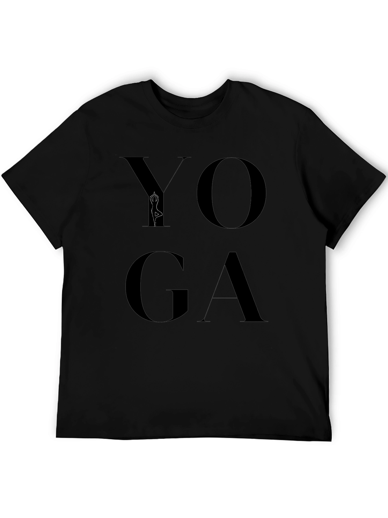 Yoga Graphic T-Shirt - Zen Style