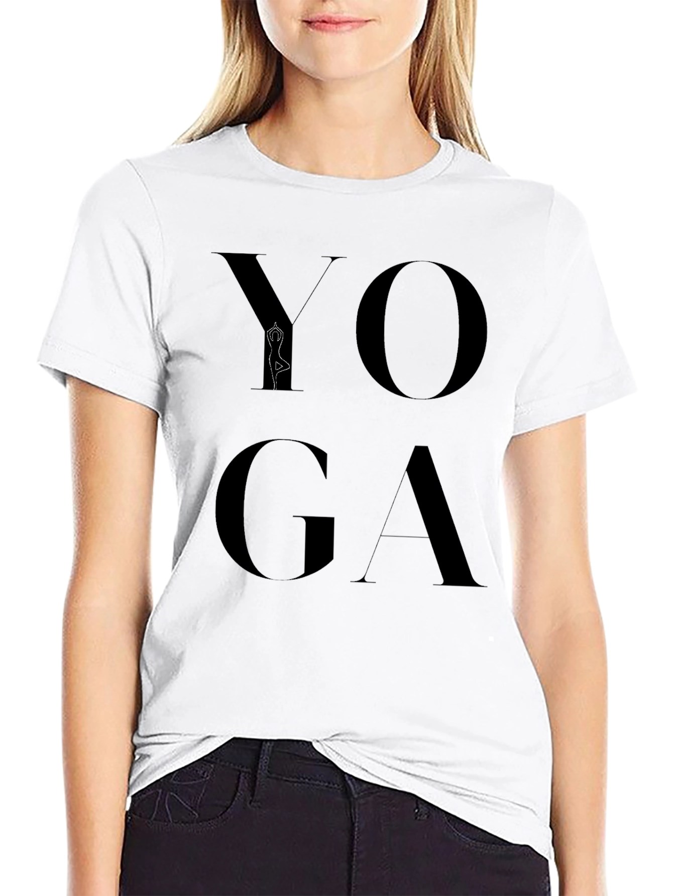 Yoga Graphic T-Shirt - Zen Style