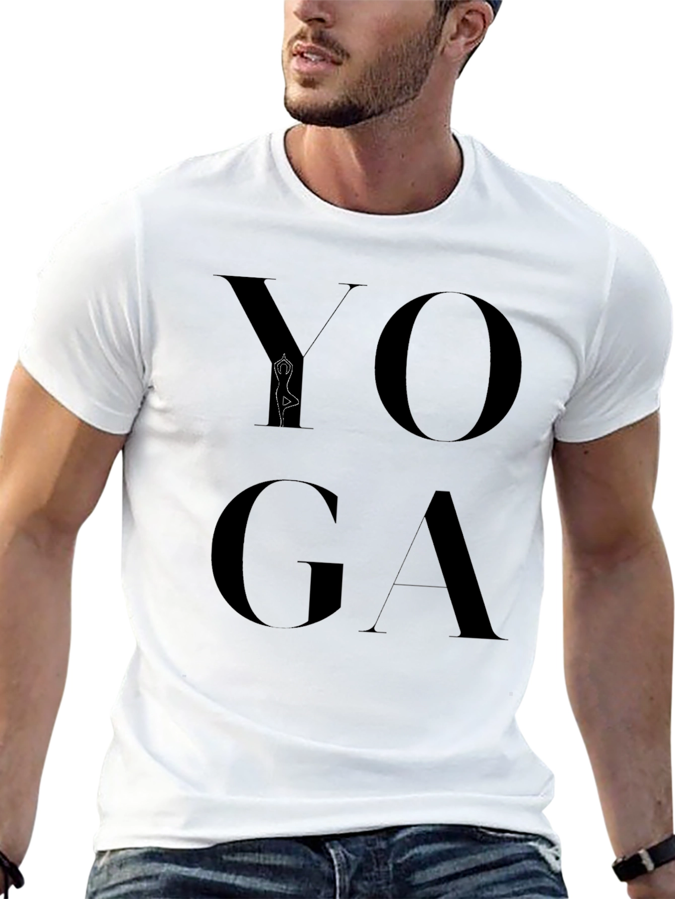 Yoga Graphic T-Shirt - Zen Style