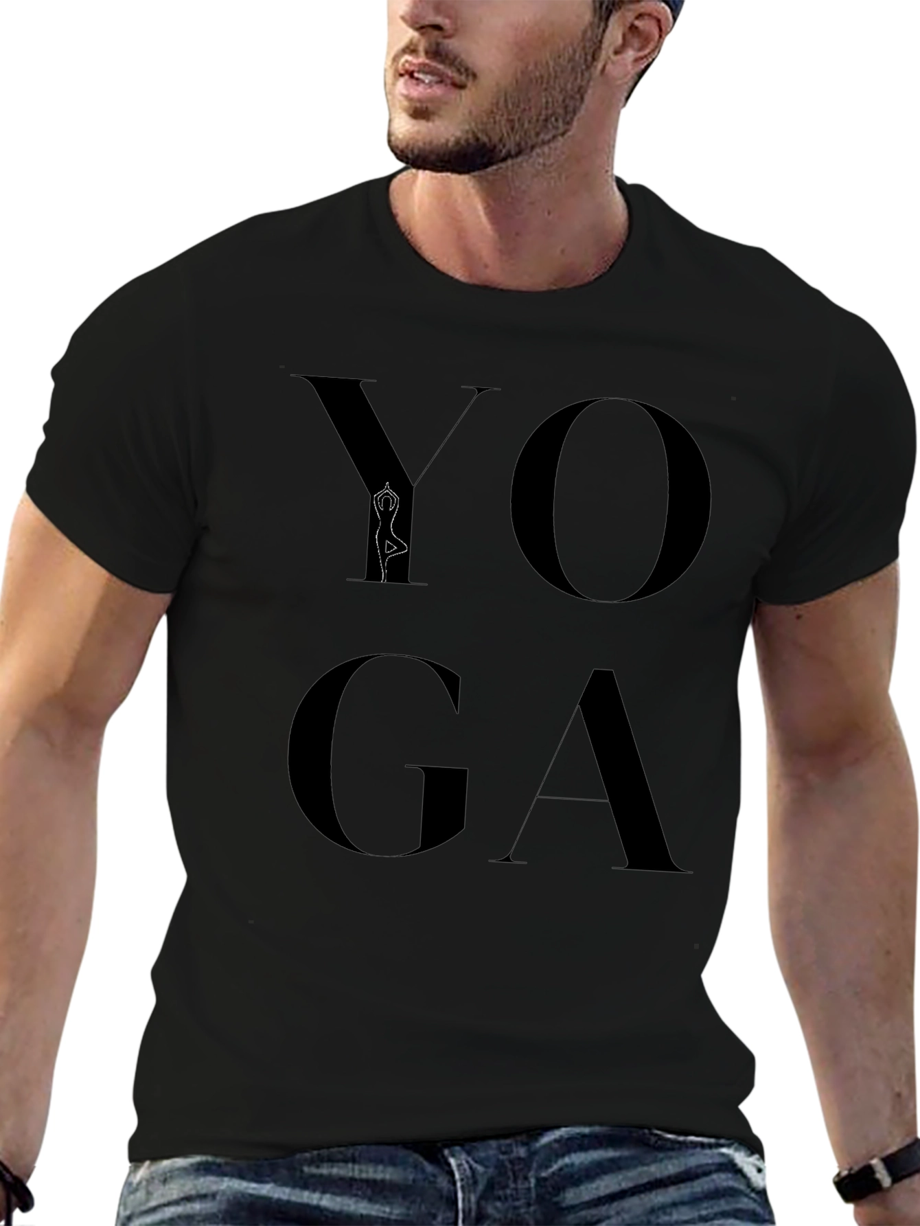 Yoga Graphic T-Shirt - Zen Style
