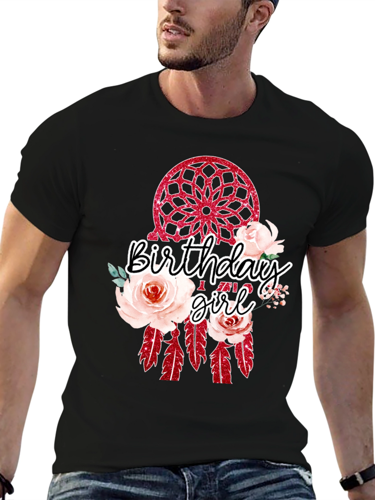 Birthday Girl Dreamcatcher T-Shirt