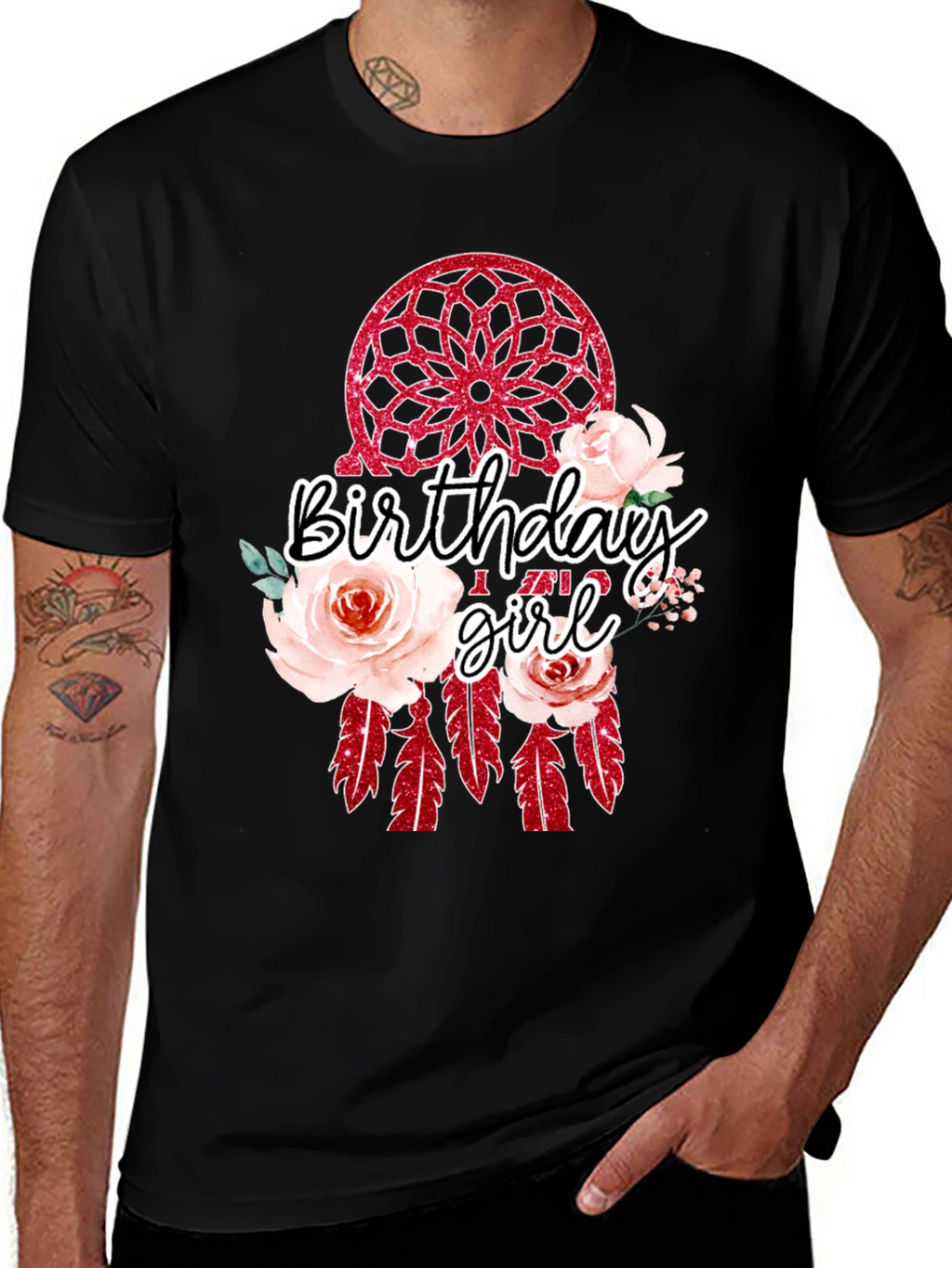 Birthday Girl Dreamcatcher T-Shirt