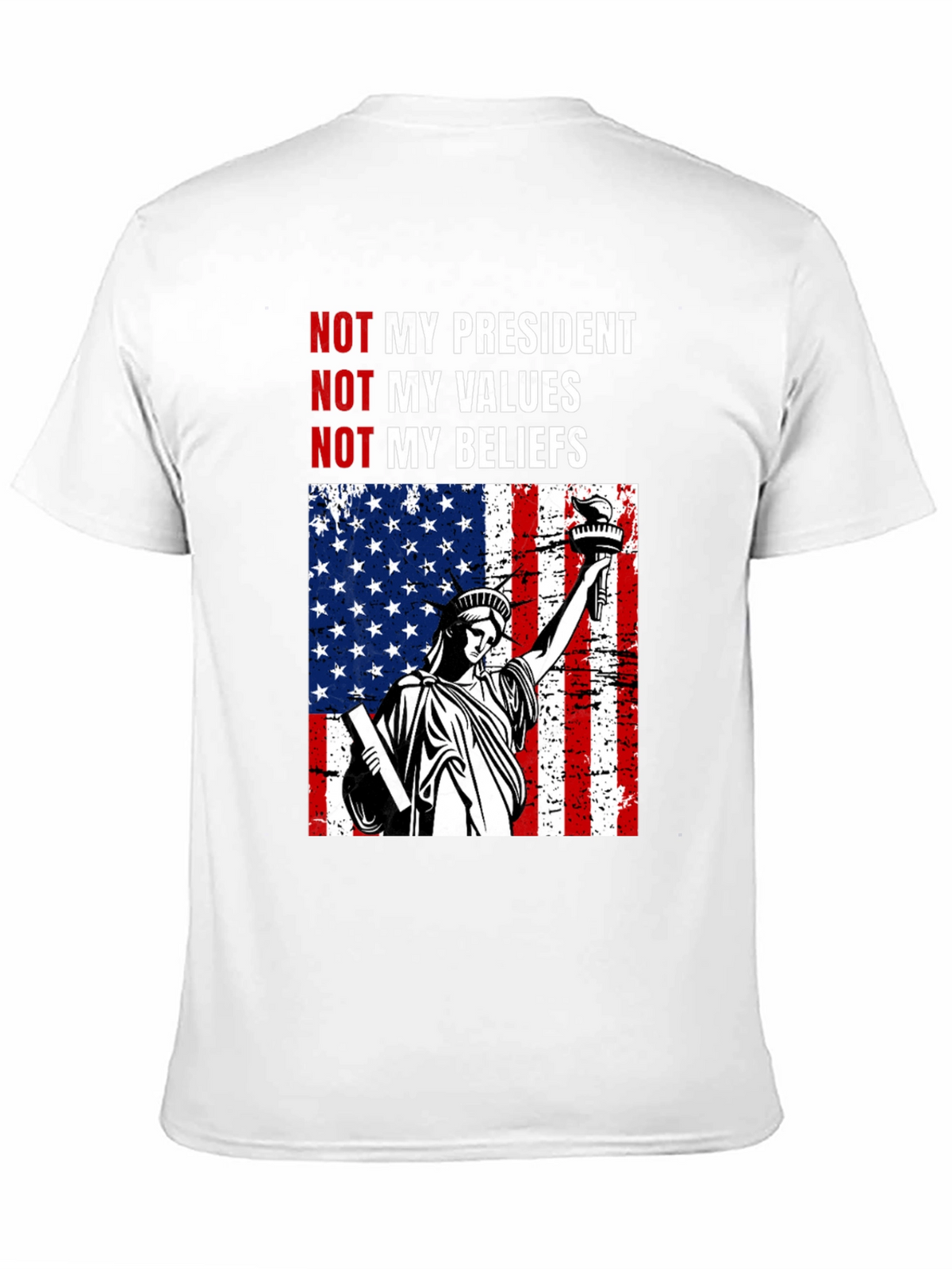 Political Statement T-Shirt - Not My President