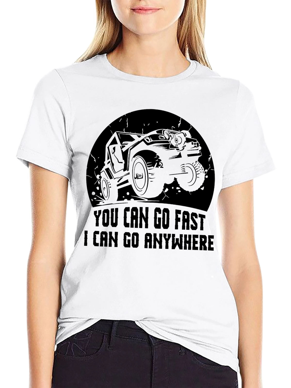 Off-Road Adventure T-Shirt - Go Anywhere Design