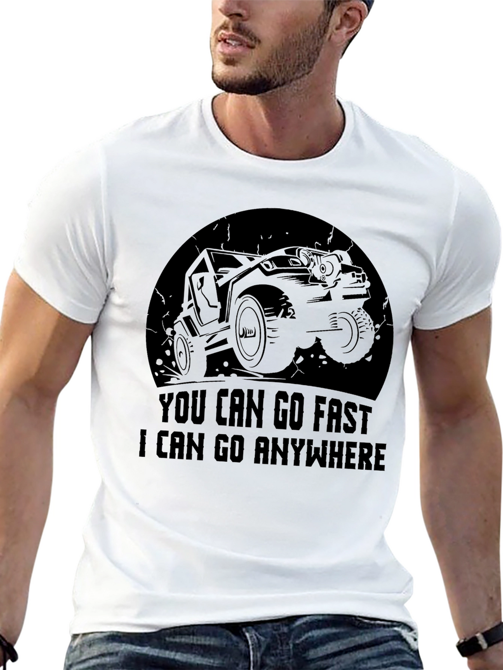 Off-Road Adventure T-Shirt - Go Anywhere Design