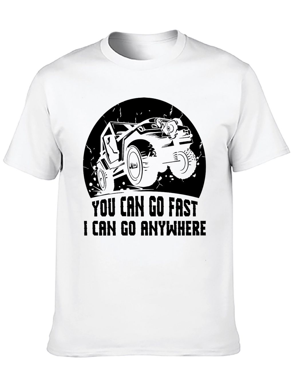 Off-Road Adventure T-Shirt - Go Anywhere Design