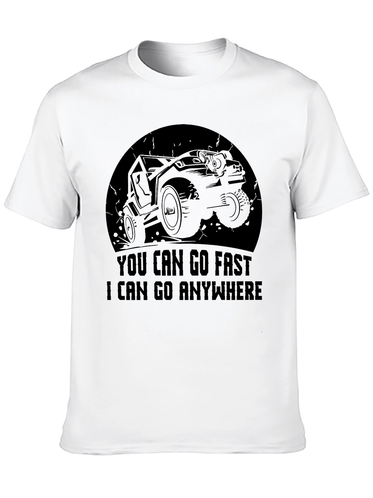 Off-Road Adventure T-Shirt - Go Anywhere Design