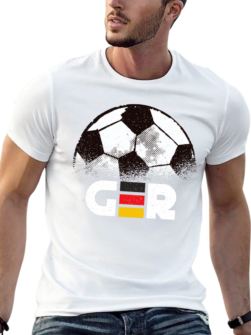 Germany Soccer T-Shirt - Black Sports Fan Apparel