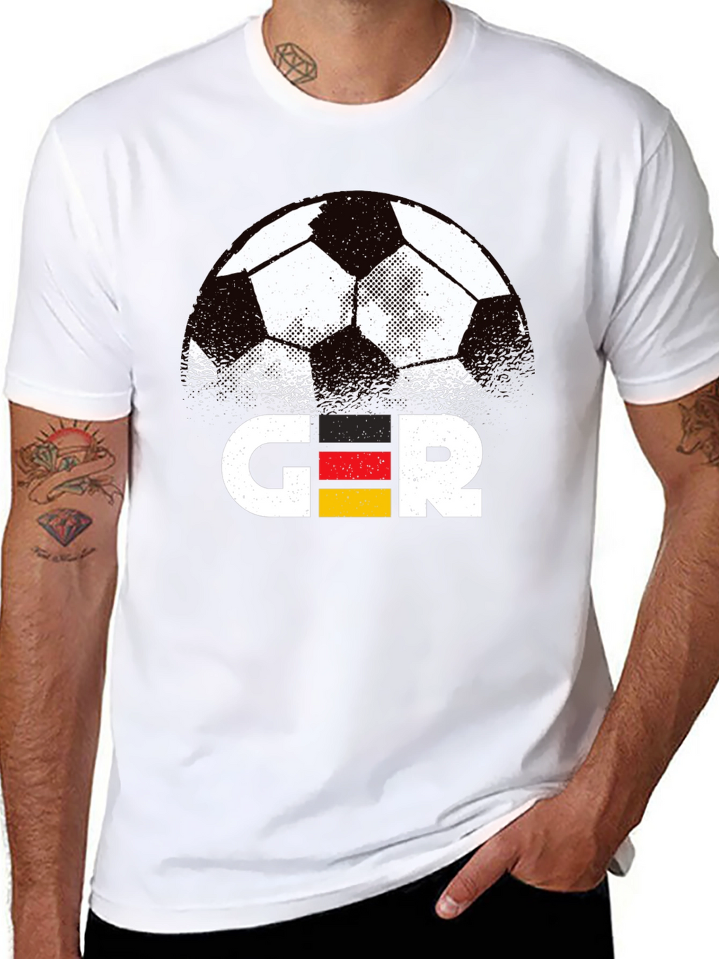 Germany Soccer T-Shirt - Black Sports Fan Apparel